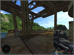 Na pokładzie czeka cię strzelanina z dość dużą grupką rywali - Misja 02 - Carrier w Far Cry - Far Cry - poradnik do gry