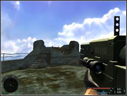 Ustaw się na wieży blisko schodów - Misja 03 - Fort w Far Cry - Far Cry - poradnik do gry