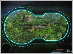Za chwilę powinieneś ujrzeć bazę przeciwnika w oddali - Misja 04 - Pier w Far Cry - Far Cry - poradnik do gry