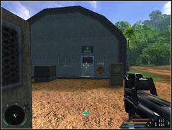 Następny budynek to zbrojownia - Misja 04 - Pier w Far Cry - Far Cry - poradnik do gry