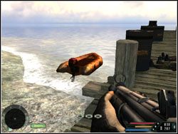 Kiedy teren będzie czysty - wskocz do pontonu - Misja 14 - Boat | Far Cry - Far Cry - poradnik do gry