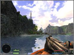 Znajduje się tam molo oraz schodki wiodące do celu - Misja 14 - Boat | Far Cry - Far Cry - poradnik do gry