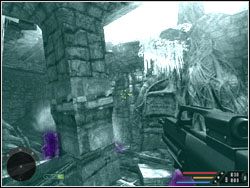 Po chwili dojdziesz do pomieszczenia z butlą, z której ulatnia się gaz - Misja 15 - Catacombs | Far Cry - Far Cry - poradnik do gry