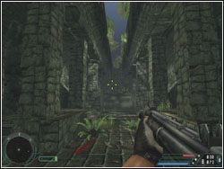 Znajdziesz się w podłużnym pomieszczeniu, w którym natrafisz jeszcze na dwóch mutantów - Misja 15 - Catacombs | Far Cry - Far Cry - poradnik do gry