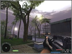 Na początku wyeliminuj snajpera na wieżyczce - Misja 17 - Swamp | Far Cry - Far Cry - poradnik do gry
