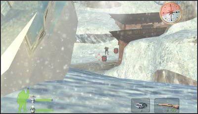 Nie idź jeszcze na dół (niedaleko miejsca z pingwinami) a skieruj się w lewo - Poradnik do gry - Misja 1 cz.1 | Armed & Dangerous - Armed & Dangerous - poradnik do gry