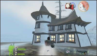 Po chwili dotrzesz do drugiej tawerny - Misja 3 cz.3 | Armed & Dangerous - Armed & Dangerous - poradnik do gry