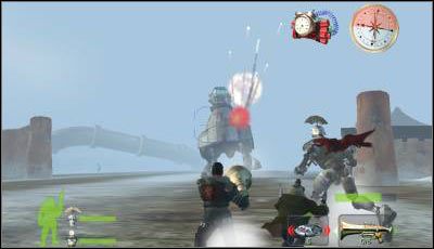 PRZYGOTUJ działo ponieważ czeka Cię walka z robotem - Misja 3 cz.3 | Armed & Dangerous - Armed & Dangerous - poradnik do gry