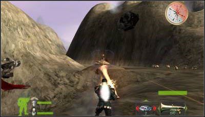 Oprócz wspomnianych już dział będziesz się musiał pozbyć dwóch tradycyjnych stanowisk - Misja 6 cz.2 | Armed & Dangerous - Armed & Dangerous - poradnik do gry