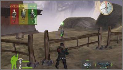 Jeśli chcesz możesz pozbyć się gostków przy działkach, ale nie jest to konieczne - Misja 7 cz.2 | Armed & Dangerous - Armed & Dangerous - poradnik do gry