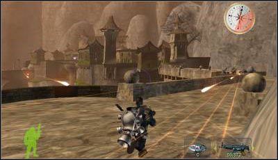 Kawałek dalej wpadniesz na charakterystyczny mostek - Misja 10 cz.1 | Armed & Dangerous - Armed & Dangerous - poradnik do gry