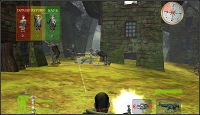 Po pewnym czasie w oddali powinieneś zauważyć stanowisko maszynowe - Misja 14 cz.1 | Armed & Dangerous - Armed & Dangerous - poradnik do gry