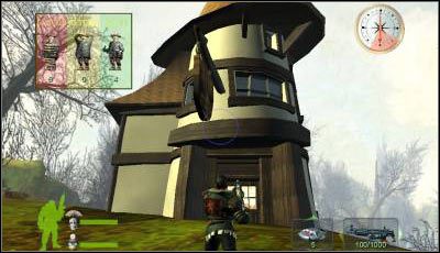 Kieruj się do kolejnych chłopów i eskortuj ich do najbliższych domów - Misja 14 cz.1 | Armed & Dangerous - Armed & Dangerous - poradnik do gry