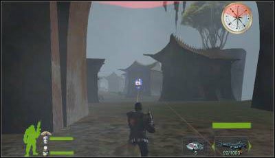 Po kilku chwilach dotrzesz do zabudowań - Misja 17 cz.1 | Armed & Dangerous - Armed & Dangerous - poradnik do gry