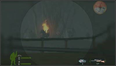 Jeśli nie chcesz przebijać się przez działa i snajperów możesz się nimi zająć już teraz - Misja 19 cz.1 | Armed & Dangerous - Armed & Dangerous - poradnik do gry