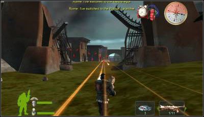 Po drodze wpadniesz oczywiście na kilku wrogów, część z nich poukrywała się w domach, ale nie warto ich niszczyć, bo zostaniesz ukarany minusowymi punktami - Misja 20 cz.2 | Armed & Dangerous - Armed & Dangerous - poradnik do gry