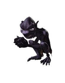 Na zamulonej wyspie z kamienia, na środku jeziora wśród Gór Mglistych, żyje Gollum - Postacie - Wrogowie | The Hobbit - The Hobbit - poradnik do gry