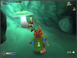 Przeskocz nad kolcami i porozmawiaj z Elfką Lianną - 03 - Troll-Hole | The Hobbit - The Hobbit - poradnik do gry