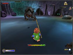 Czeka cię tutaj walka z dużym potworem - 03 - Troll-Hole | The Hobbit - The Hobbit - poradnik do gry