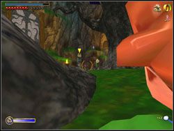 Dostań się po linach i głazach do jaskini po prawej stronie głównych wrót - 07 - Barrels out of Bond | The Hobbit - The Hobbit - poradnik do gry