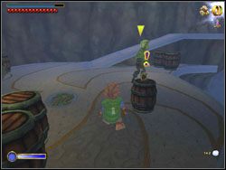 Stamtąd biegnij w lewo i włóż do kubka Galiona (stojącego na beczce) wszystkie trzy rośliny - 07 - Barrels out of Bond | The Hobbit - The Hobbit - poradnik do gry