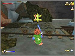 Zabierz odlany klucz i idź w górę schodów do swojego środka transportu - ruchomych platform - 10 - The Gathering of the Clouds | The Hobbit - The Hobbit - poradnik do gry