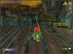 Przy moście wskocz na platformę po prawej - 11 - The Clouds Burst cz.2 | The Hobbit - The Hobbit - poradnik do gry