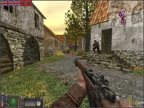 Październik, 1944, wieś Niemiecka - DoD_Flash | Mapy | Day of Defeat - Day of Defeat - poradnik do gry