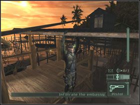 Drogę zablokuje Ci wysoki płot - Dili - część 1 | Timor | Tom Clancys Splinter Cell Pandora Tomorrow - Tom Clancys Splinter Cell: Pandora Tomorrow - poradniki