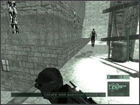 Poczekaj aż to zrobi, po czym sam wejdź pomiędzy budynki - Jerusalem - część 2 | Israel | Tom Clancys Splinter Cell Pandora Tomorrow - Tom Clancys Splinter Cell: Pandora Tomorrow - poradniki