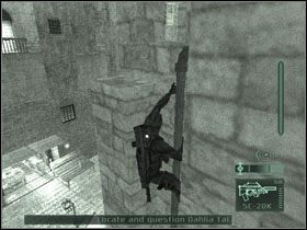 Przejdź pod niebieskimi okiennicami katedry aż do miejsca z trzema linami - Jerusalem - część 2 | Israel | Tom Clancys Splinter Cell Pandora Tomorrow - Tom Clancys Splinter Cell: Pandora Tomorrow - poradniki