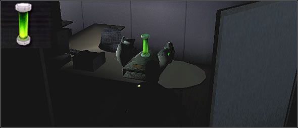 Tym razem należy zabrać fiolkę z niebezpieczna substancją z jednego z urządzeń i zanieść go do miejsca startu - Tryby gry | Rozgrywka | Tom Clancys Splinter Cell Pandora Tomorrow - Tom Clancys Splinter Cell: Pandora Tomorrow - poradniki