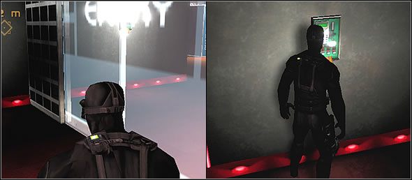 Kilka sekund majstrowania przy panelu i wrota staną otworem - Sztuczki | Szpieg | Tom Clancys Splinter Cell Pandora Tomorrow - Tom Clancys Splinter Cell: Pandora Tomorrow - poradniki