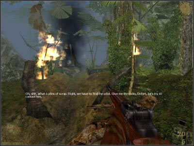 Dojdziecie w końcu do miejsca katastrofy - Thunder Over The Jungle cz.2 | Vietcong Fist Alpha - Vietcong: Fist Alpha - poradnik do gry