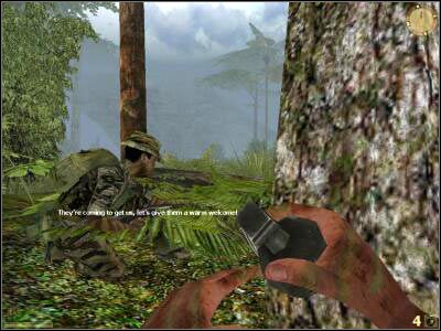 Do czasu aż przyleci śmigłowiec będziecie się musieli bronić - Thunder Over The Jungle cz.3 | Vietcong Fist Alpha - Vietcong: Fist Alpha - poradnik do gry