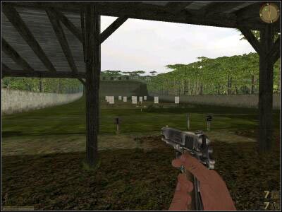 Sąsiednie drzwi prowadzą na strzelnicę - Day In Plei Ku cz.2 | Vietcong Fist Alpha - Vietcong: Fist Alpha - poradnik do gry