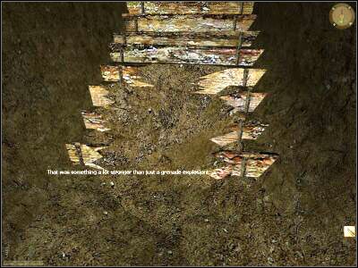 Jeśli chcesz możesz obejrzeć co zostało z dolnej części schodów - Operation Pandoras Box cz.3 | Vietcong Fist Alpha - Vietcong: Fist Alpha - poradnik do gry