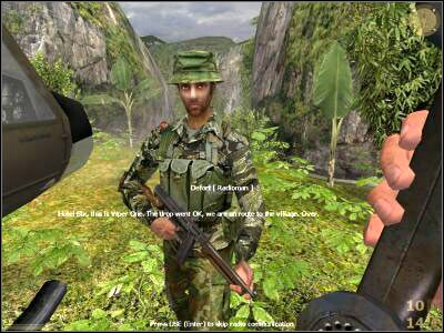 Załączy się scenka - Operation Golden Gift cz.1 | Vietcong Fist Alpha - Vietcong: Fist Alpha - poradnik do gry