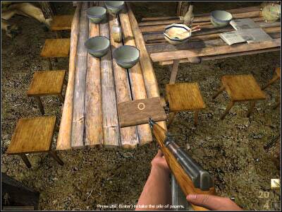 Dokumenty, których szukasz znajdują się w jadalni - Operation Pandoras Box cz.4 | Vietcong Fist Alpha - Vietcong: Fist Alpha - poradnik do gry