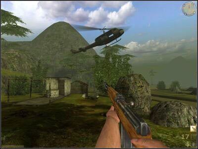 Po chwili powinieneś zauważyć sojuszniczy śmigłowiec - Operation Pandoras Box cz.4 | Vietcong Fist Alpha - Vietcong: Fist Alpha - poradnik do gry