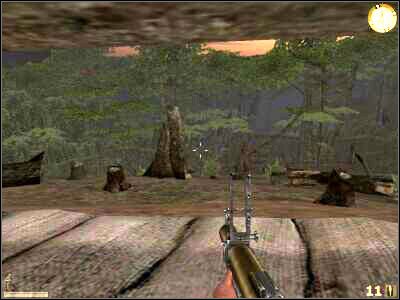 Zauważ, że pod ręką masz niemały arsenał - Nui Pek Under Attack cz.1 | Vietcong Fist Alpha - Vietcong: Fist Alpha - poradnik do gry