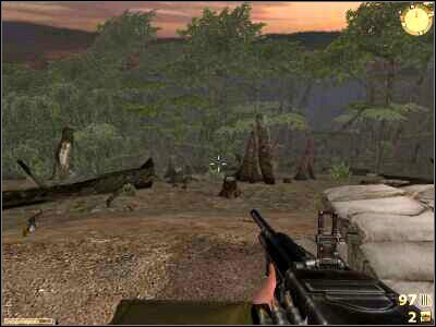 Prawdopodobnie będziesz musiał wyjść z bunkra - Nui Pek Under Attack cz.1 | Vietcong Fist Alpha - Vietcong: Fist Alpha - poradnik do gry