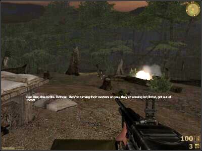 Musisz wytrzymać przez kilka minut - Nui Pek Under Attack cz.2 | Vietcong Fist Alpha - Vietcong: Fist Alpha - poradnik do gry