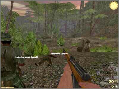 Musisz pozbyć się wszystkich trzech moździerzy - Nui Pek Under Attack cz.5 | Vietcong Fist Alpha - Vietcong: Fist Alpha - poradnik do gry