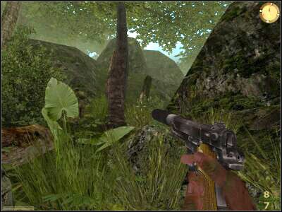 Prawdziwa jatka rozpocznie się tuż po tym jak Nhut zakominikuje o okolicznych siłach Vietcongu - Preventive Strike cz.1 | Vietcong Fist Alpha - Vietcong: Fist Alpha - poradnik do gry
