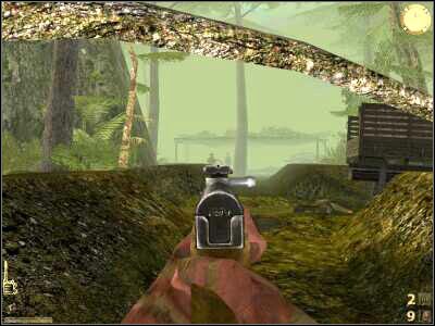 Wpadniesz na całkiem sporą grupkę przeciwników - Field Guns Battery cz.4 | Vietcong Fist Alpha - Vietcong: Fist Alpha - poradnik do gry