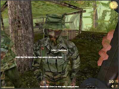 Pierwsze działo zostanie zniszczone - Field Guns Battery cz.5 | Vietcong Fist Alpha - Vietcong: Fist Alpha - poradnik do gry