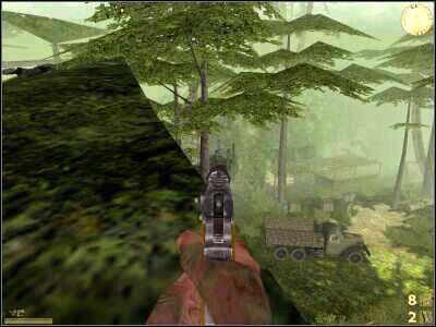 Połóż się na ziemi, jest to czynność OBOWIĄZKOWA - Burn The Jungle cz.2 | Vietcong Fist Alpha - Vietcong: Fist Alpha - poradnik do gry