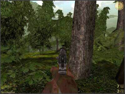 Kawałek dalej powinieneś odnaleźć ścieżkę prowadzącą na wschodnią górę - Burn The Jungle cz.2 | Vietcong Fist Alpha - Vietcong: Fist Alpha - poradnik do gry