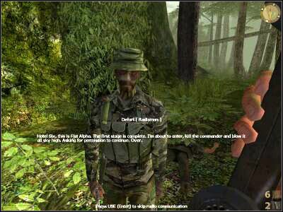 Zerknij na mapę - Burn The Jungle cz.3 | Vietcong Fist Alpha - Vietcong: Fist Alpha - poradnik do gry
